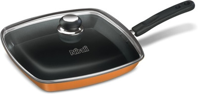 Nirali Square Fry Pan 25 cm diameter(Aluminium, Non-stick, Induction Bottom), Black
Nirali Square Fry Pan 25 cm diameter(Aluminium, Non-stick, Induction Bottom), Black
