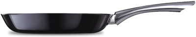 Nirali Splendour Hard Anodised Taper Taper Fry Pan 20 cm diameter(Hard Anodised, Non-stick), Black