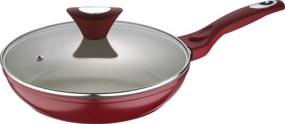 Bergner Fry Pan 24 cm diameter with Lid(Ceramic, Non-stick, Induction Bottom), Brown
Bergner Fry Pan 24 cm diameter with Lid(Ceramic, Non-stick, Induction Bottom), Brown