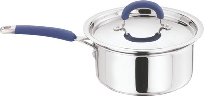 Vinod Saucepan 20 cm with Stainless Steel Lid Sauce Pan 20 cm diameter with Lid(Stainless Steel)