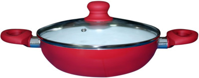 Bajaj Ceramic Coated- Senior Kadhai 24 cm with Lid(Ceramic, Non-stick, Induction Bottom), Red
Bajaj Ceramic Coated- Senior Kadhai 24 cm with Lid(Ceramic, Non-stick, Induction Bottom), Red