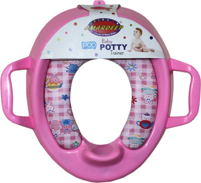 Amardeep Potty Trainer Seat Potty Seat(Pink)