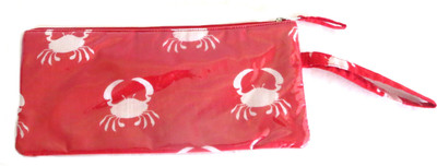 Needlecrest Pencil pouch Pouch(Red, White)