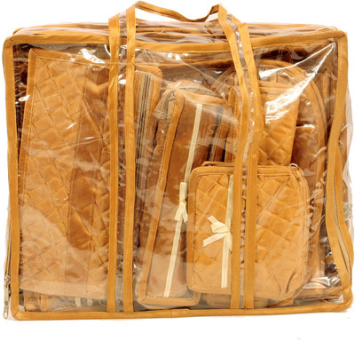 Annapurna Sales Golden 19 Pcs Satin/Transparent Covers Set or Full Wedding Covers Set Pouch(Gold)
Annapurna Sales Golden 19 Pcs Satin/Transparent Covers Set or Full Wedding Covers Set Pouch(Gold)