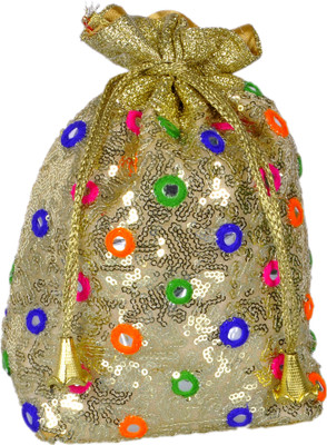Duchess Duchess! Handicraft Item Beautiful Multi Coloured Potli Bag Potli(Multicolor)
Duchess Duchess! Handicraft Item Beautiful Multi Coloured Potli Bag Potli(Multicolor)