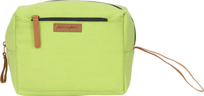 Kanvas Katha Blob Pouch(Green)