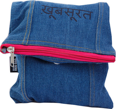 Ashvita Design Studio Pretty Pouch(Blue, Red)