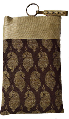 Mahadev Exports Mob Cover Mobile Pouch(Gold)