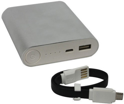 SUPER 10400 mAh Power Bank (186786, Usb Portable Power supply)(Silver, Lithium-ion)
SUPER 10400 mAh Power Bank (186786, Usb Portable Power supply)(Silver, Lithium-ion)