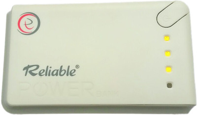 Reliable 13000 mAh Power Bank (EK-RB-010, Reliable with 2 Usb And Torch)(White, White, Lithium Polymer) 
Reliable 13000 mAh Power Bank (EK-RB-010, Reliable with 2 Usb And Torch)(White, White, Lithium Polymer)