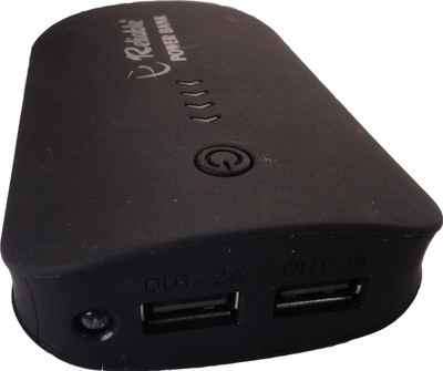Reliable 7800 mAh Power Bank (RBL - 16 -1, Reliable with 2 Usb And Torch)(Black, Lithium Polymer)
Reliable 7800 mAh Power Bank (RBL - 16 -1, Reliable with 2 Usb And Torch)(Black, Lithium Polymer)