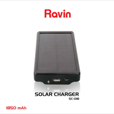 Ravin 1850 mAh Power Bank (SC-018)(Black, Lithium-ion)