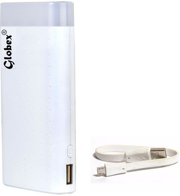 Globex 7800 mAh Power Bank (78H03, 7800mAh with LED Tube Lamp)(White, Lithium-ion)
Globex 7800 mAh Power Bank (78H03, 7800mAh with LED Tube Lamp)(White, Lithium-ion)