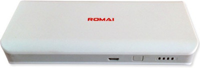Romai 10000 mAh Power Bank (T1, Romai DUAL USB Portable Power Supply 10000 mAh)(White, Lithium-ion)
Romai 10000 mAh Power Bank (T1, Romai DUAL USB Portable Power Supply 10000 mAh)(White, Lithium-ion)