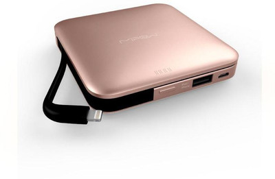 Mipow 9000 mAh Power Bank (MFI Certified, Portable Rechargeable )(Rose Gold, Lithium Polymer)
Mipow 9000 mAh Power Bank (MFI Certified, Portable Rechargeable )(Rose Gold, Lithium Polymer)