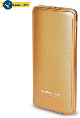 Ambrane 15600 mAh Power Bank (P-1511, NA)(Golden, Lithium-ion)