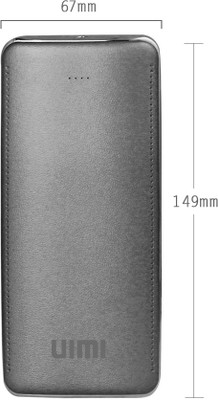 UIMI 15600 mAh Power Bank (U8, Ultra High Capacity with 2A)(Black, Lithium Polymer)
UIMI 15600 mAh Power Bank (U8, Ultra High Capacity with 2A)(Black, Lithium Polymer)