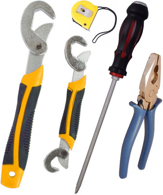 Asraw Hand Tool Kit(5 Tools), Multicolor