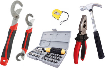 Asraw Hand Tool Kit(6 Tools), Multicolor