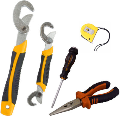 Asraw Hand Tool Kit(5 Tools), Multicolor