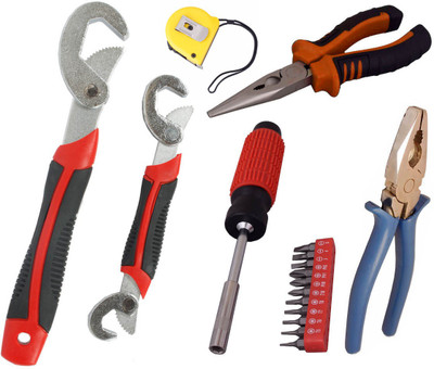 Asraw Hand Tool Kit(6 Tools), Multicolor