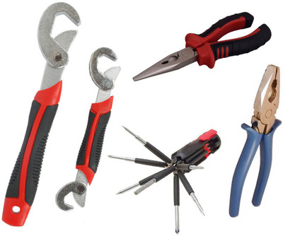 Asraw Snap N Grip, Plier, Nose Plier & 8in1 Screwdriver Set Hand Tool Kit(4 Tools), Multicolor
Asraw Snap N Grip, Plier, Nose Plier & 8in1 Screwdriver Set Hand Tool Kit(4 Tools), Multicolor