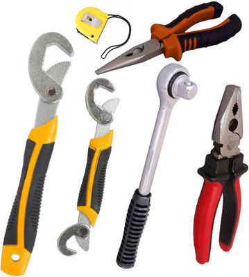Asraw Hand Tool Kit(6 Tools), Multicolor