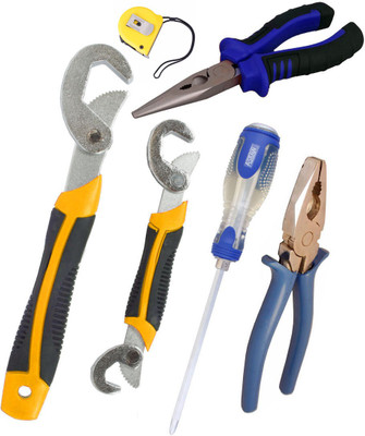 Asraw Hand Tool Kit(6 Tools), Multicolor
