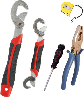 Asraw Hand Tool Kit(5 Tools), Multicolor