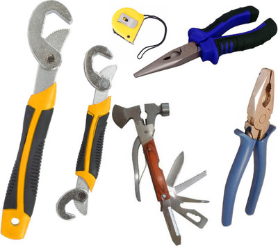 Asraw Hand Tool Kit(6 Tools), Multicolor