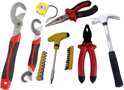 Asraw Hand Tool Kit(7 Tools), Multicolor