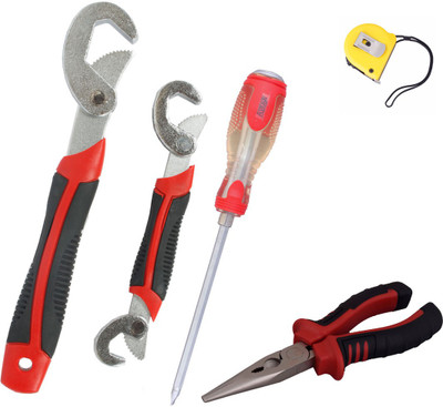Asraw Hand Tool Kit(5 Tools), Multicolor