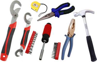 Asraw Hand Tool Kit(7 Tools), Multicolor