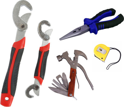 Asraw Hand Tool Kit(5 Tools), Multicolor