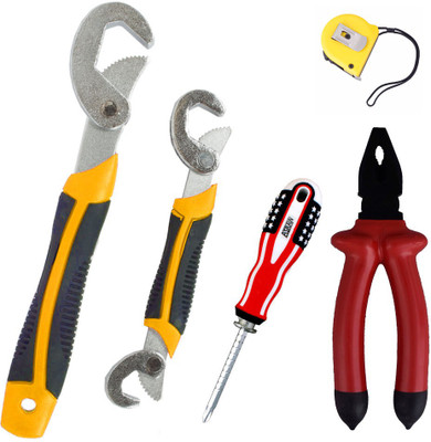 Asraw Hand Tool Kit(5 Tools), Multicolor