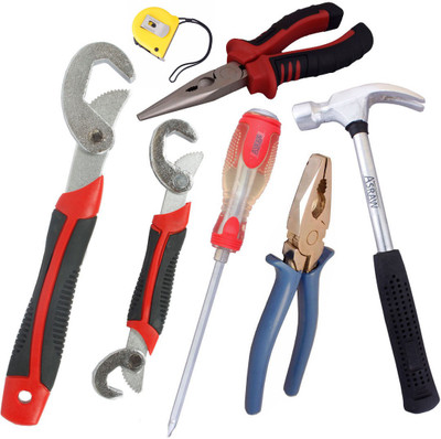 Asraw Hand Tool Kit(7 Tools), Multicolor