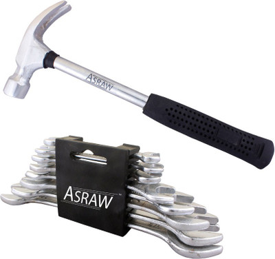 Asraw Hand Tool Kit(10 Tools), Multicolor