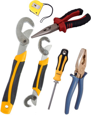 Asraw Hand Tool Kit(6 Tools), Multicolor
