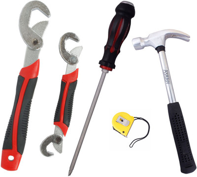 Asraw Hand Tool Kit(5 Tools), Multicolor