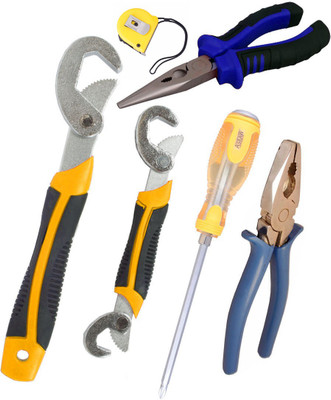Asraw Hand Tool Kit(6 Tools), Multicolor