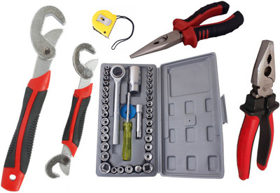 Asraw Hand Tool Kit(6 Tools), Multicolor