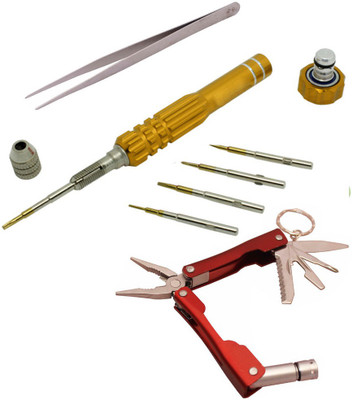 Asraw Hand Tool Kit(3 Tools), Golden