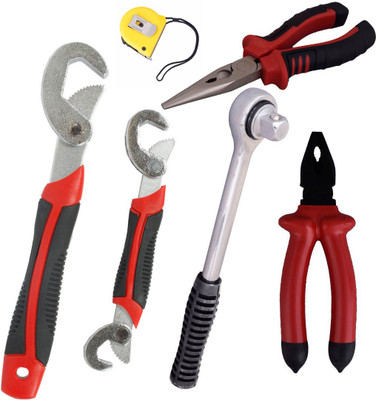 Asraw Hand Tool Kit(6 Tools), Multicolor