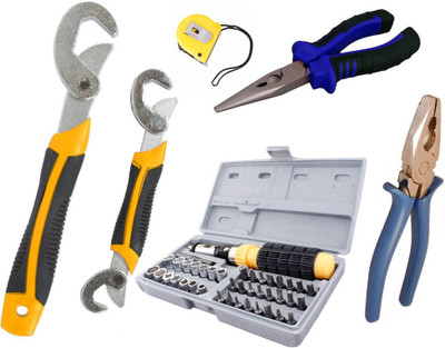 Asraw Hand Tool Kit(6 Tools), Multicolor