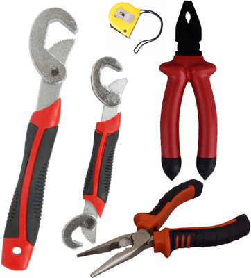 Asraw Hand Tool Kit(5 Tools), Multicolor