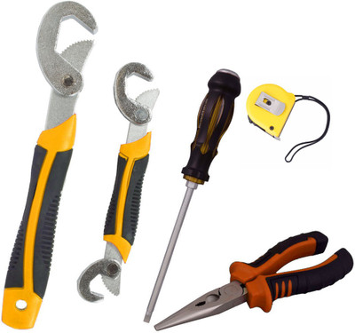 Asraw Hand Tool Kit(5 Tools), Multicolor