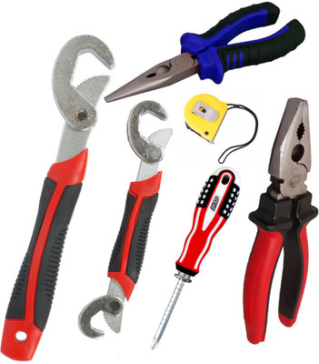 Asraw Hand Tool Kit(6 Tools), Multicolor