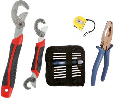 Asraw Hand Tool Kit(5 Tools), Multicolor