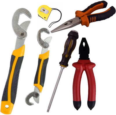 Asraw Hand Tool Kit(6 Tools), Multicolor