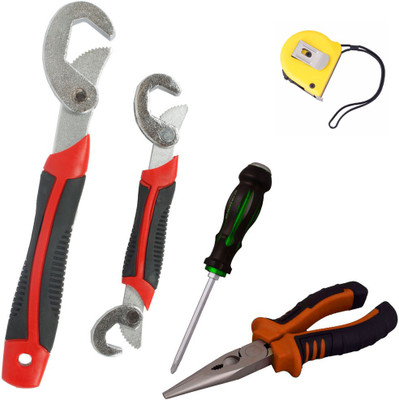 Asraw Hand Tool Kit(5 Tools), Multicolor
